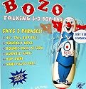 Bozo the Clown Rocket USA 21st Century Bozo Talking 3-D Bop Bag
