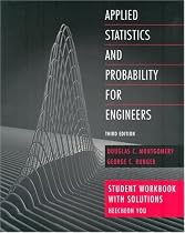 Applied Statistics and Probability for Engineers: Student Workbook with Solutions