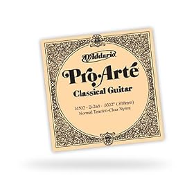 D'Addario SingleClr Nylon0322/J45 2Nd Norm