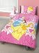 Disney Princess Duvet Cover and Pillowcase 'Shimmering' Design