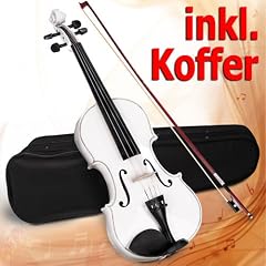 Violine wei� 4/4 inkl. Koffer, Bogen, Br�cke und Kolophonium