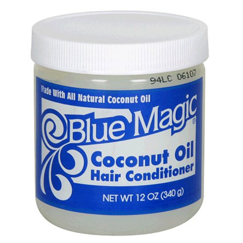 Blue Magic Coconut Oil Hair Conditioner, 12-Ounce Jars (Pack of 6) by Coconut Oils