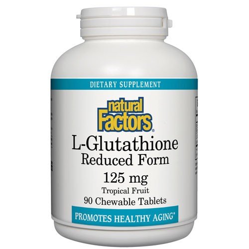 L Glutathione, Reduced Form, 125 mg, 90 Chewable Tablets 51DDZdCH3dL L Glutathione, Reduced Form, 125 mg, 90 Chewable Tablets