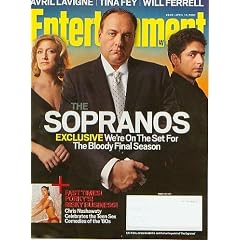 Entertainment Weekly April 13 2007 - Edie Falco, James Gandolfini, and Michael Imperioli (#929)