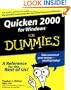 Quicken 2000 for Windows for Dummies