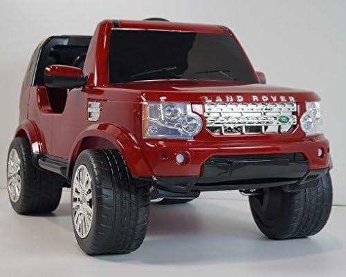 Land Rover Discovery Red Battery Operated Ride On Car Toy With Remote Control. rideONEcar ROVER-KL7006-red