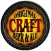 Craft 's Beer and Ale Cascading Pub Wall Clock