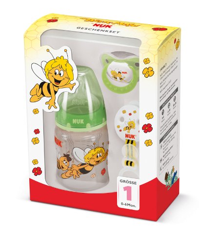 NUK 10225092 Biene Maja Geschenkset Gr. 1 (0-6 Monate), BPA-frei, gr&uuml;n Preisvergleich