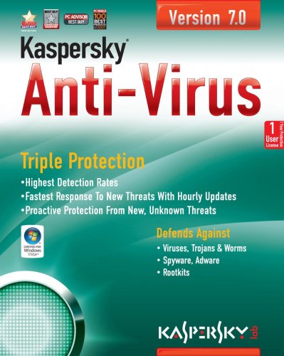 Kaspersky Anti Virus 7 (1 User Edition) (PC)