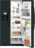Review GE  / GE Profile PCF23RGWWW 23.2 cu. ft. Counter-Depth Side by Side Refrigerator with 3 Glass Shelves, ClimateKeeper2 System, Gallon Door Storage and External Water/Ice Dispenser & Color LCD Touch Controls: White