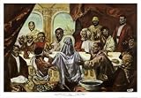 Last Supper Art Poster Print by Cornell Barnes, 38x27