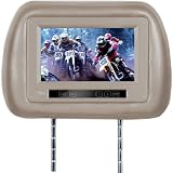 Planet Audio PH7IRT Universal Headrest with Pre-Installed 7
