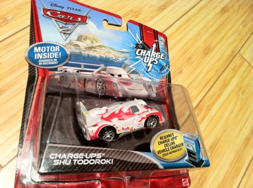 Disney / Pixar CARS 2 Movie 155 Exclusive Charge Ups Car Shu Todoroki