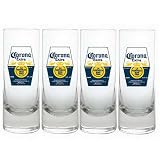 OfficialLicense Corona Extra Label Tall Shot Glass Set