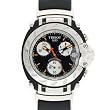 Tissot T-Race Quartz Black Band Black Dial Men's Watch - T0114171705100