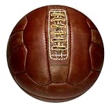 Ballon de Football Rétro pure cuir