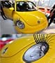 Car Eyelashes Headlight Lamp Auto Sticker Pair