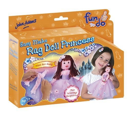 Childrens Toyshop  Toys : John Adams Rag Doll Princess
