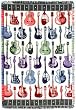 Guitars Guitar Strummin Fender Gibson Cotton Throw Blanket