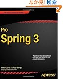 Pro Spring 3 (Professional Apress)