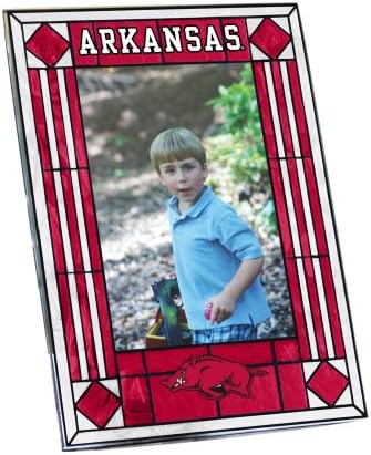 Memory Company Arkansas Razorbacks Art Glass Frame