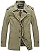 Wantdo Men's Turn Down Cotton Jacket