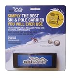 Skiweb Handheld Blue Ski & Pole Carrier
