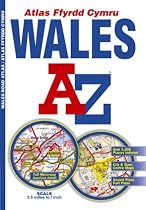 A-Z Wales Regional Road Atlas / Atlas Ffyrdd Cymru (Road Map)