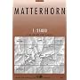 Matterhorn 1 : 25 000 (Landeskarte Der Schweiz)