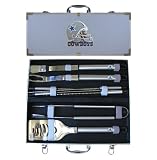 Dallas Cowboys NFL 8pc. BBQ Set w/Case