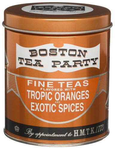 Boston Tea Party, 25 Count, Tins (Pack of 4) by Boston Tea