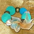 Knit Me Tie Me Bracelet - Turquoise (Pyramid of Giza)