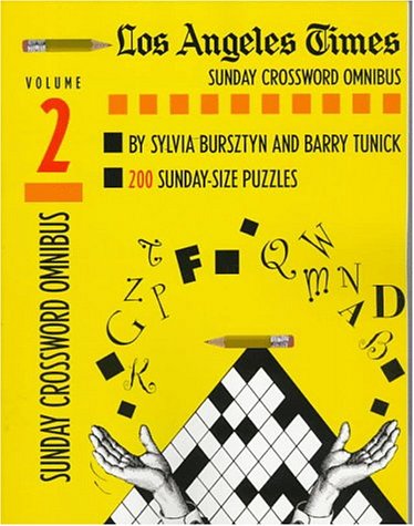 los angeles times sunday crossword omnibus volume 2 the los angeles times