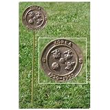 Korean War Veteran Grave Marker - in Cast Bronze