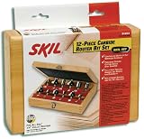 Skil 91012 12pc Router Bit Set