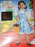 The Wizard of Oz Dorothy Childs Toddler Costume Size 3T-4T