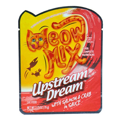 Meow Mix Wet Upstream Dream, 2.75-Ounce Units (Pack of 48)