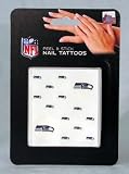 Seattle Seahawks NFL Peel & Stick Face/Fingernail Tattoos at Amazon.com