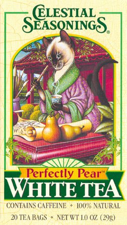 Celestial Seasonings - Perfectly Pear White - 12 Units 20 bag by Celestial Seasonings