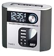 Timex T617S Nature Sounds Auto Set CD Clock Radio with Smart Knob Tuning and MP3 Line In (Silver)