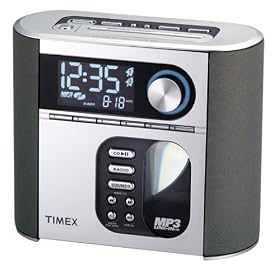 Timex T617S Nature Sounds Auto Set CD Clock Radio with Smart Knob Tuning and MP3 Line In... by Timex