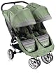 Baby Jogger City Mini Double Stroller - Green/Grey