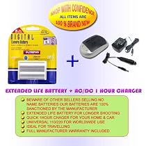 3HR BATTERY + CHARGER OLYMPUS C-8080 EVOLT E-300 E-500 E-330 BLM1