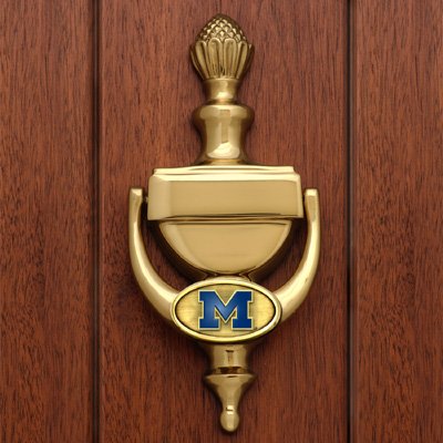 Michigan Wolverines Door Knocker