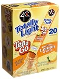 4C Totally Light Tea 2 Go Lemon Ice Tea Mix, Sugar Free, 20-Count Boxes (Pack of 3)