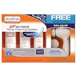 Acnefree 24 Hour Acne Clearing System with Free Cleansing Brush, 10.4 Ounce