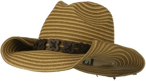 Roxy Ladies Fashion Cowboy Hat - Brown