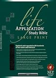 Life Application Study Bible NLT, Large Print image