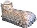 Angel Song Black Toile Girl's Twin Duvet Set - 3 piece