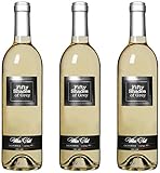 2013 Fifty Shades of Grey White Silk Wine Gift Set with Gift Box, 3 x 750 mL